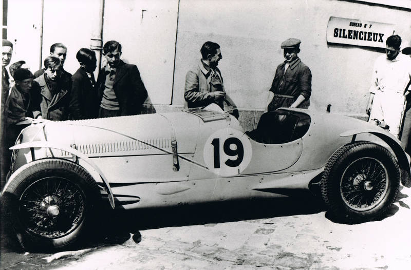 Delahaye 135 S au Pesage 24h du Mans 1939
